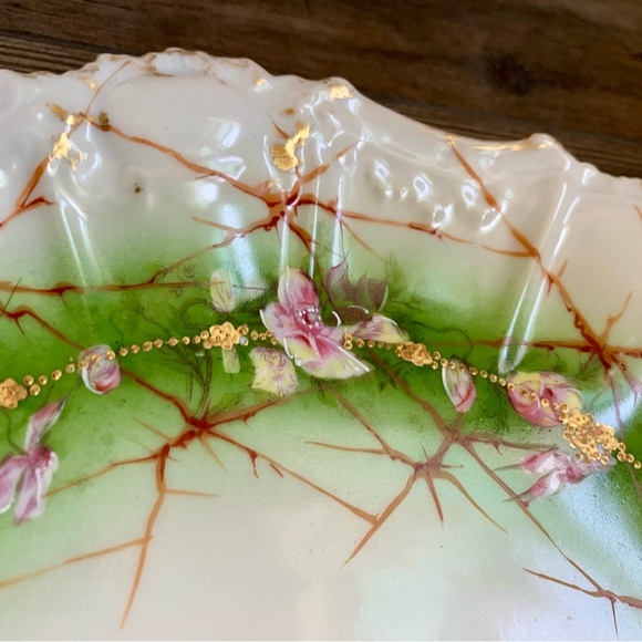 Vintage Limoges Coronet France Hand Painted Tray 11” - Picture 2 of 14